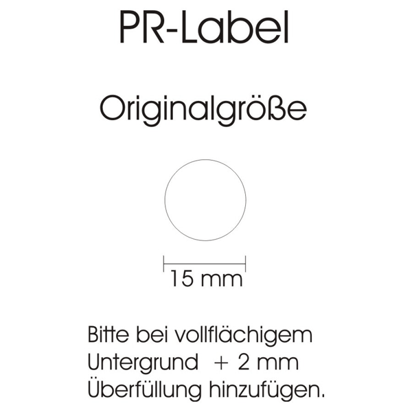 Herzapfelhof PR-Label rund 15 mm