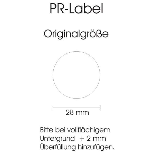 Herzapfelhof PR-Label rund 28 mm