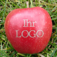 Roter LOGO-Apfel - für Ihre individuellen Anlässe|truncate:60