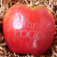 Roter LOGO-Apfel - für Ihre individuellen Anlässe