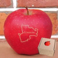 Lüneburg - Apfel mit Branding