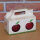 Box mit 2 roten Bio-Äpfeln / Herzapfelhof Box / Äpfel ohne Motiv