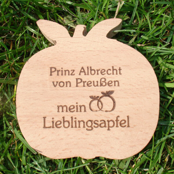 Prinz Albrecht von Preußen mein Lieblingsapfel, Holzapfel