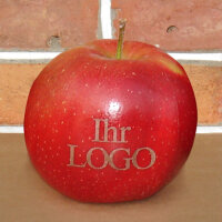 Kleiner roter LOGO-Apfel 65/75mm