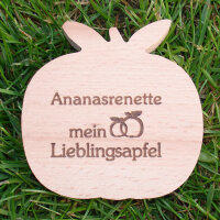 Ananasrenette mein Lieblingsapfel, dekorativer Holzapfel|truncate:60