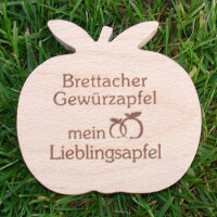 Brettacher Gewürzapfel mein Lieblingsapfel, dekor. Holzapfel|truncate:60