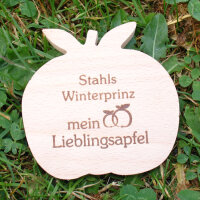 Stahls Winterprinz mein Lieblingsapfel, dekor. Holzapfel|truncate:60