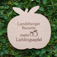Landsberger Renette mein Lieblingsapfel, dekor. Holzapfel|truncate:60