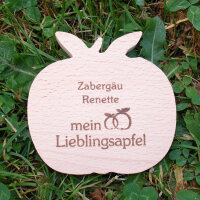 Zabergäu Renette mein Lieblingsapfel, dekorativer Holzapfel|truncate:60