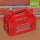 Box mit 2 roten Bio-Äpfeln / Valentinstagsbox / Herzäpfel