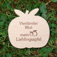 Vierländer Blut mein Lieblingsapfel, dekorativer Holzapfel|truncate:60
