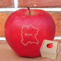 Bonn - Apfel mit Branding