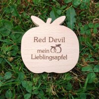 Red Devil mein Lieblingsapfel, dekorativer Holzapfel|truncate:60