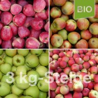 Bio-Äpfel 3kg-Steige
