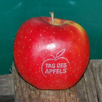 Tag des Apfels - Apfel mit Branding