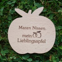 Maren Nissen mein Lieblingsapfel, dekorativer Holzapfel|truncate:60