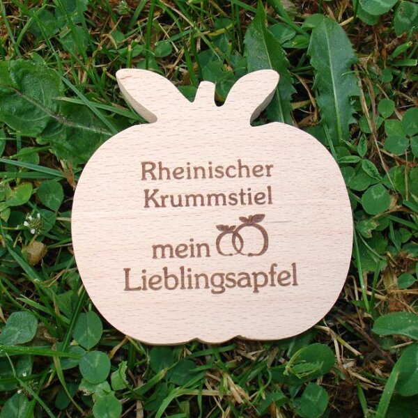 Rheinischer Krummstiel  mein Lieblingsapfel, Holzapfel