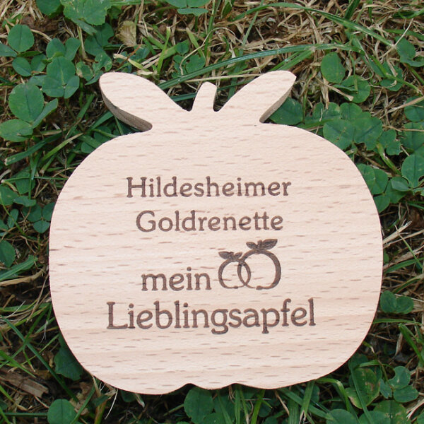 Hildesheimer Goldrenette, dekorativer Holzapfel