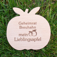 Geheimrat Breuhahn mein Lieblingsapfel, dekor. Holzapfel|truncate:60