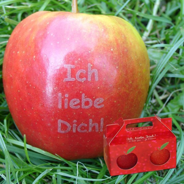 Liebesapfel rot / Ich liebe Dich! / Ich liebe Dich! Box