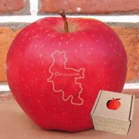 Düsseldorf - Apfel mit Branding
