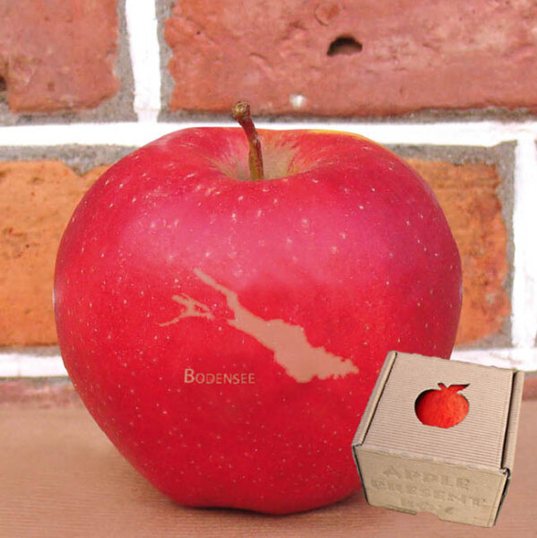 Bodensee - Apfel mit Branding
