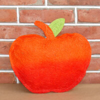 Sisal-Apfel 3D groß rot|truncate:60