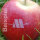 9 rote Logo-Äpfel Laser in 9er Apple Present Box verpackt