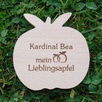 Kardinal Bea mein Lieblingsapfel, dekorativer Holzapfel|truncate:60