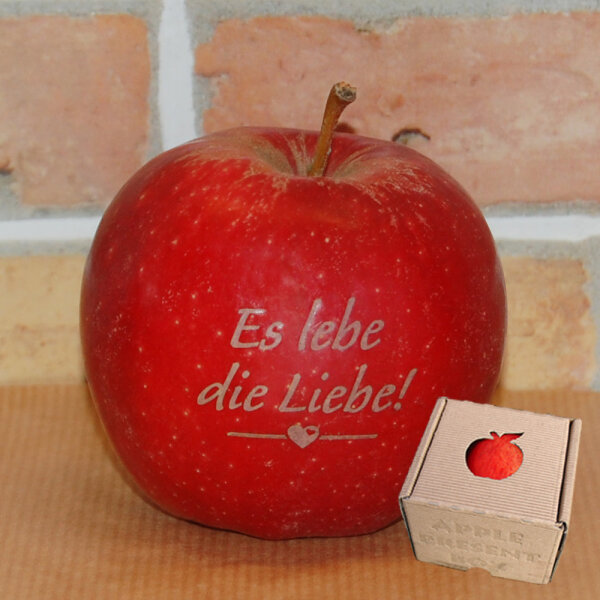 Apfel - Es lebe die Liebe