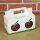 Box mit 2 roten Bio-Äpfeln / biohof-box neutral / Bleib gesund