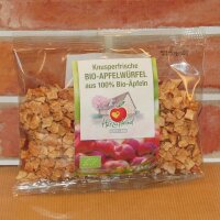 Bio-Apfelwürfel 50g-Tüte|truncate:60
