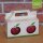 Box mit 2 roten Bio-Äpfeln / Herzapfelhof Box / Herzäpfel