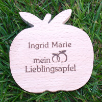 Ingrid Marie mein Lieblingsapfel, dekorativer Holzapfel|truncate:60