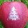 4 Weihnachtsäpfel in Apple Tray verpackt