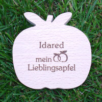Idared mein Lieblingsapfel, dekorativer Holzapfel|truncate:60