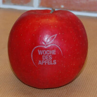 Woche des Apfels - Apfel mit Branding