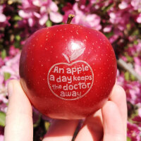 Apfel "An apple a day..."