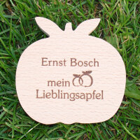Ernst Bosch mein Lieblingsapfel, dekorativer Holzapfel