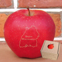 Baden-Württemberg - Apfel mit Branding