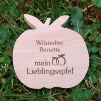 Wilstedter Renette mein Lieblingsapfel, dekor. Holzapfel|truncate:60