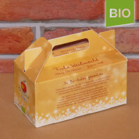 Box mit 2 roten Bio-Äpfeln / Weihnachtsbox /...
