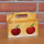 Box mit 2 roten Bio-Äpfeln / Weihnachtsbox / Äpfel ohne Motiv