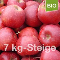 Bio-Äpfel 7kg-Steige / Riesen Red Jonaprince