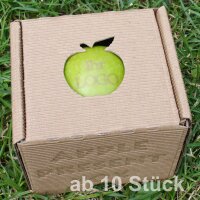 grüner Logo-Apfel Laser in 1er Apple Present Box verpackt|truncate:60