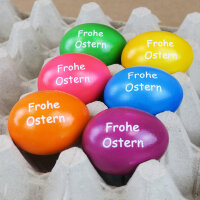 "Frohe Ostern"-Eier