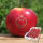 30 rote gelaserte Smilie-Äpfel -Aktionspaket-