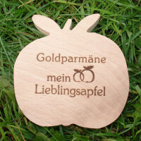 Goldparmäne mein Lieblingsapfel,  dekorativer Holzapfel|truncate:60