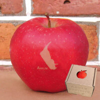 Amrum - Apfel mit Branding