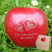 Apfel mit Branding Für den besten Bruder|truncate:60